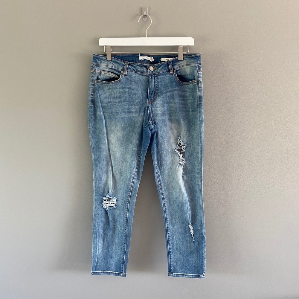 Wild Blue Skinny Jeans Blue Sz 11